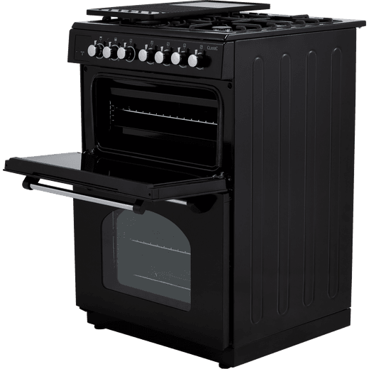 Rangemaster Classic 60 Dual Fuel Cooker - Black / Chrome